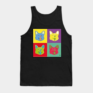 Pop Art Corgis Tank Top